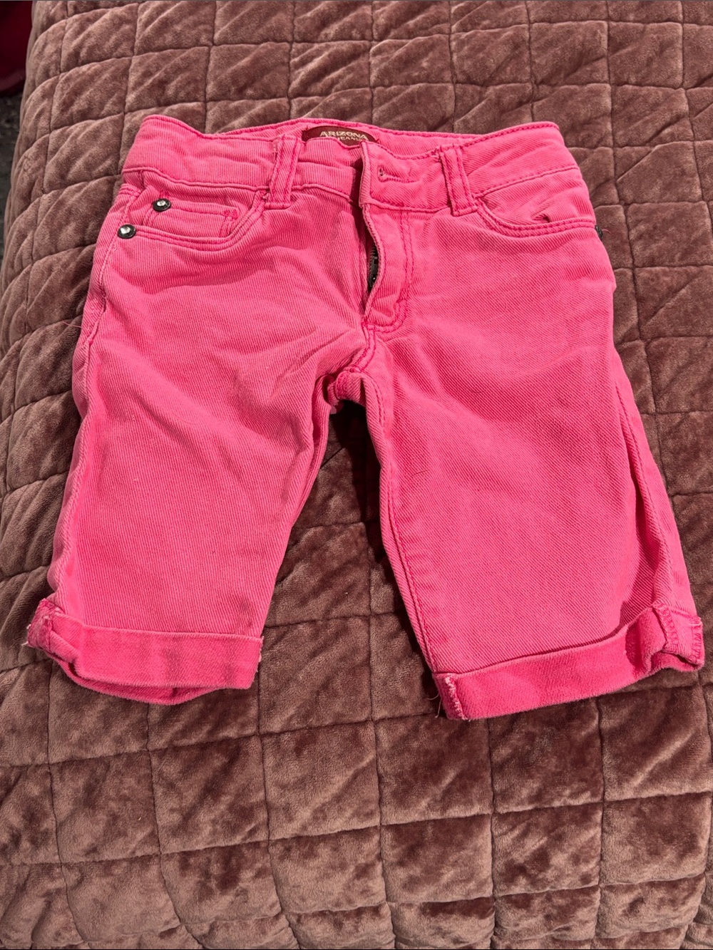 Arizona Jean Company Girls Pink Shorts